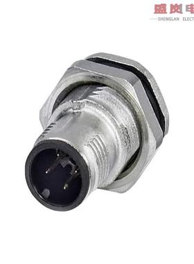 原装正品1553459[CONN PLUG MALE 4POS GOLD SOLDER]