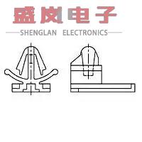 原装正品368121-1[CLIP HSG FOR 070(EJ MK-II 16P)]