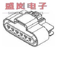 原装正品15326635[汽车 6P FM BLK CONN ASSY GT