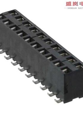 原装正品1-969973-0[CONN RCPT 20POS 0.1 GOLD SMD]
