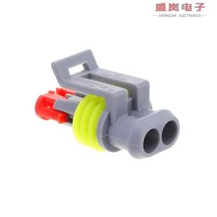 2POS 282080 GRAY SERIES 1.5 PLUG CONN 正品 原装