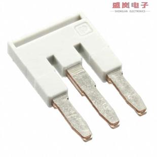 JUMPER TERM PIN 正品 FLAT 3038972 3POS 原装 BLK