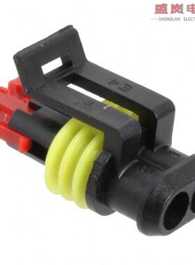 原装正品282080-1[CONN PLUG 2POS 1.5 SERIES BLACK]