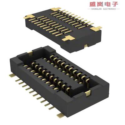 原装正品AXT520124[CONN SOCKET 20POS SMD GOLD]