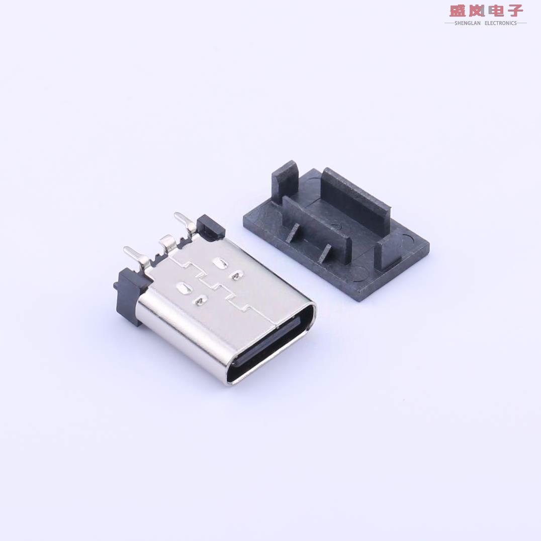 原装正品GT-USB-7051A[Type-C 母座 立贴]