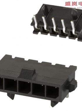 原装正品2-1445055-5[CONN HEADER R/A 5POS 3MM]