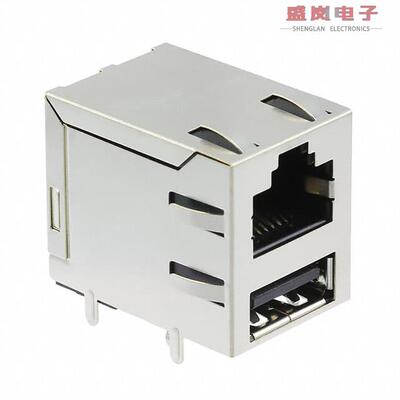 原装正品5-1775855-1[CONN MOD JACK 8P8C R/A SHIELDED]