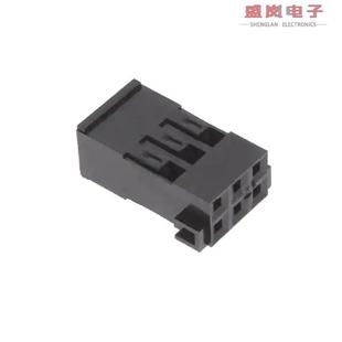 002LF CONN 2.54MM 正品 6POS 68105 HSG 原装 RCPT
