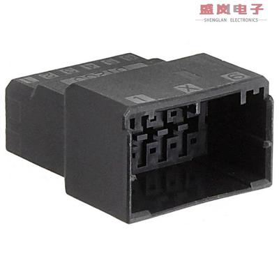 原装正品1-1903130-6[CONN PLUG HSNG 12POS DUAL KEY X]