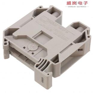 CONN FEED THR BLK 3044225 TERM 14AWG 原装 正品