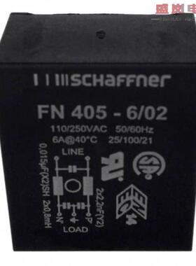 原装正品FN405-6-02[LINE FILTER 250VAC 6A TH]
