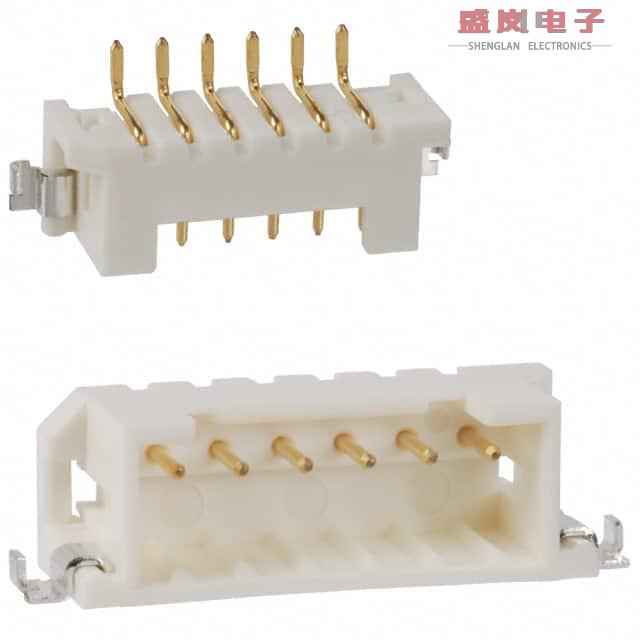 原装正品DF3EA-6P-2H(51)[CONN HEADER SMD R/A 6POS 2MM]