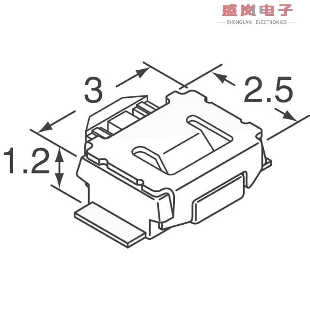 原装正品B3U-3000PM-B[SWITCH TACTILE SPST-NO 0.05A 12V]