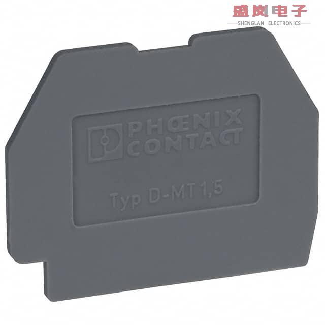 原装正品3100321[CONN TERM BLK END PLATE RAIL GRY]