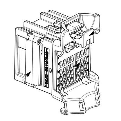 原装正品160028-0012[汽车 stAK50h Hybrid Rcpt