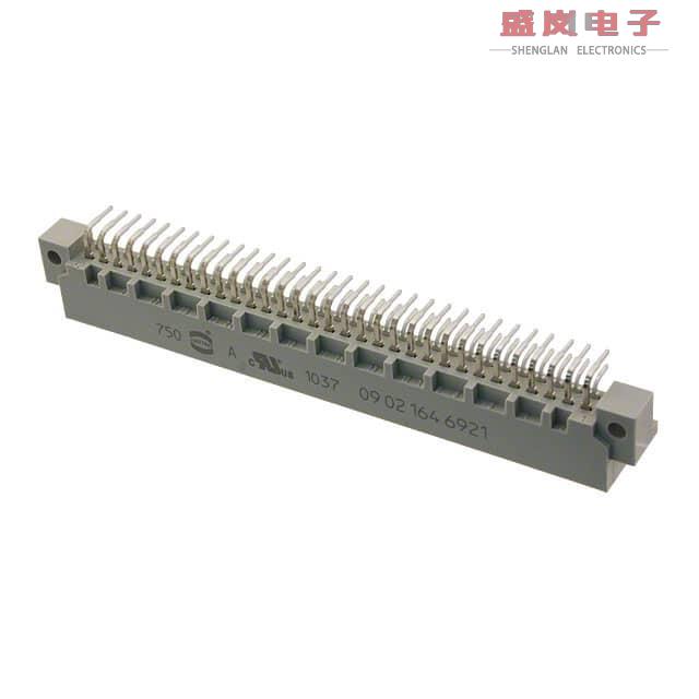 原装正品09021646921[CONN DIN HDR 64POS PCB RA]