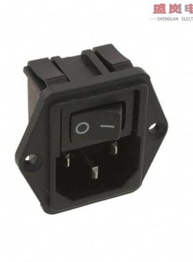 原装正品1609112-3[PWR ENT MOD RCPT IEC320-C14 PNL]