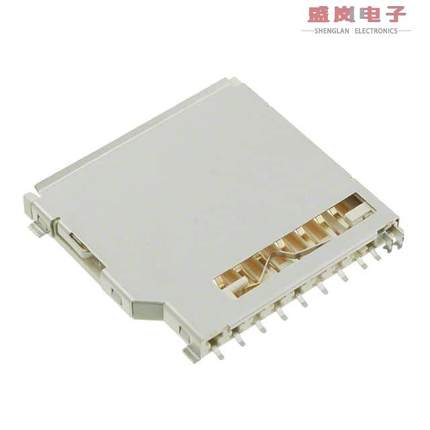 原装正品2041021-4[CONN SD CARD PUSH-PULL R/A SMD]