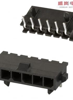 原装正品2-1445098-6[CONN HEADER R/A 6POS 3MM]