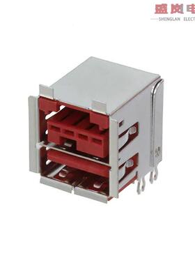 原装正品55917-601LF[CONN RCPT USB2.0 A/PWR COMBO R/A]