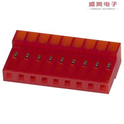 原装正品3-640433-9[CONN RCPT 9POS IDC 22AWG TIN]