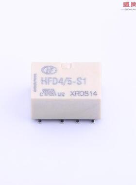 原装正品HFD4/5-S1R[信号继电器 双刀双掷 DPDT 5VDC