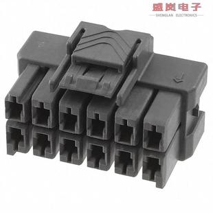 PLUG 6MM 12POS HOUSING CONN 2232266 正品 原装