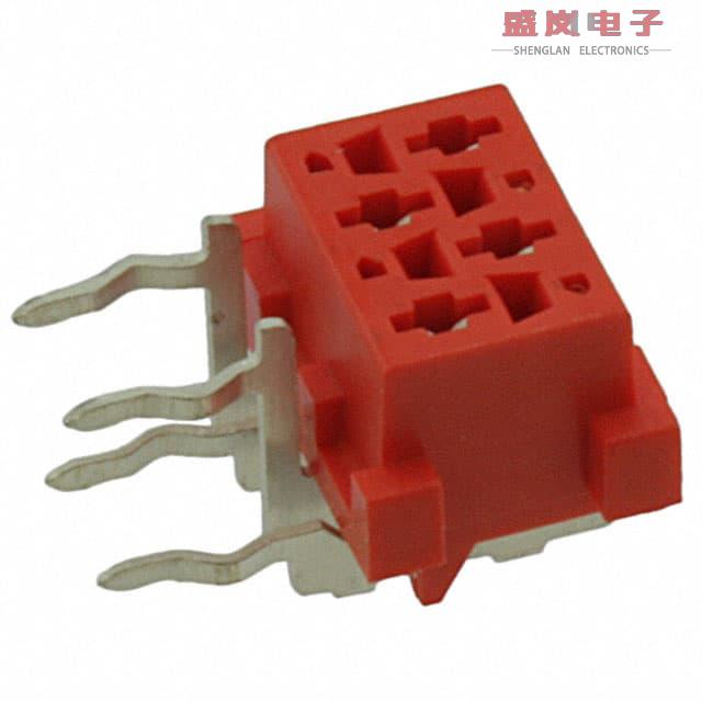 原装正品7-215460-4[CONN RCPT 4POS 0.1 TIN PCB R/A]