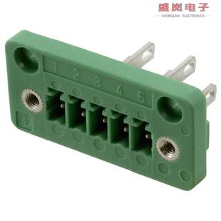 TERM BLK HEADER 原装 GREEN 1829374 5POS 正品