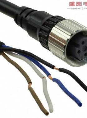 原装正品XS2F-M12PVC4S2M[CBL 4POS FMALE TO WIRE 6.56']