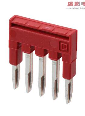 原装正品3213043[JUMPER TERM BLK 5POS FLAT PIN]