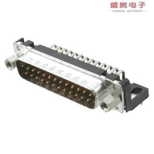 CONN PLUG 25POS SUB 09653626813 SLDR 原装 正品