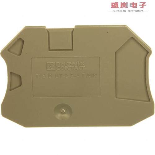 原装正品3047141[CONN TERM BLK END PLATE RAIL GRY]