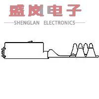 929387 TIN CRIMP 24AWG SOCKET CONN 正品 原装