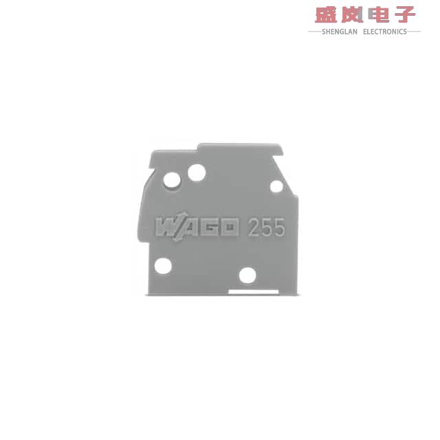原装正品255-100[END PLATE; SNAP-FIT TYPE; 1 MM T]