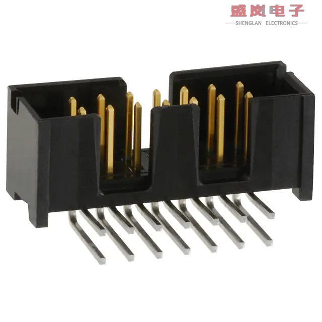 原装正品103310-2[CONN HEADER R/A 14POS 2.54MM]