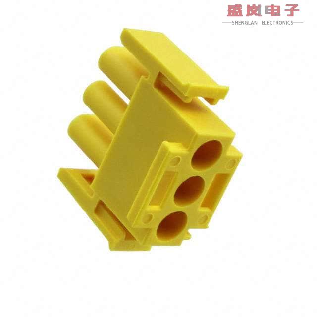 原装正品1-350766-4[CONN PLUG HSG 3POS YELLOW]