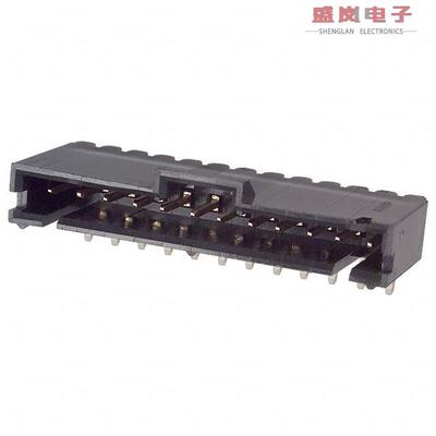 原装正品1-103635-1[CONN HEADER R/A 12POS 2.54MM]