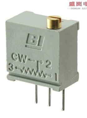 原装正品68WR100KLF[TRIMMER 100K OHM 0.5W PC PIN TOP]