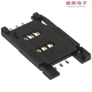 HINGED 7111S2015X02LF TYPE CARD SIM CONN 正品 原装