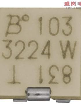 原装正品3224W-1-105E[TRIMMER 1M OHM 0.25W J LEAD TOP]
