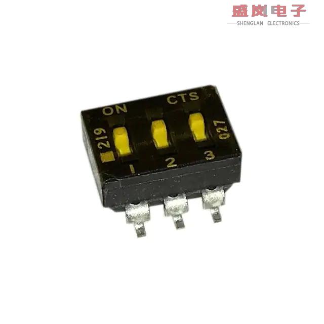原装正品219-3MST[SWITCH SLIDE DIP SPST 100MA 20V]