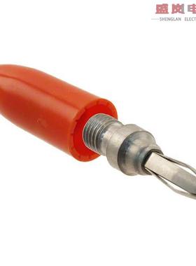 原装正品108-0306-001[CONN BANANA PLUG SLDRLESS ORANGE]