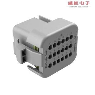 PLUG ATV06 22AWG 18POS CONN RR01 18SA 正品 原装