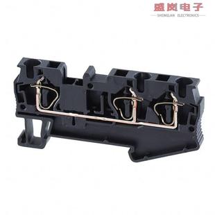 FEED 3037407 28AWG THRU BLK TERM CONN 正品 原装