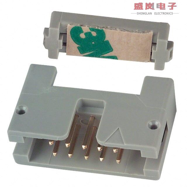 原装正品4610-6051[CONN PLUG 10P IDC 26-28AWG GOLD]