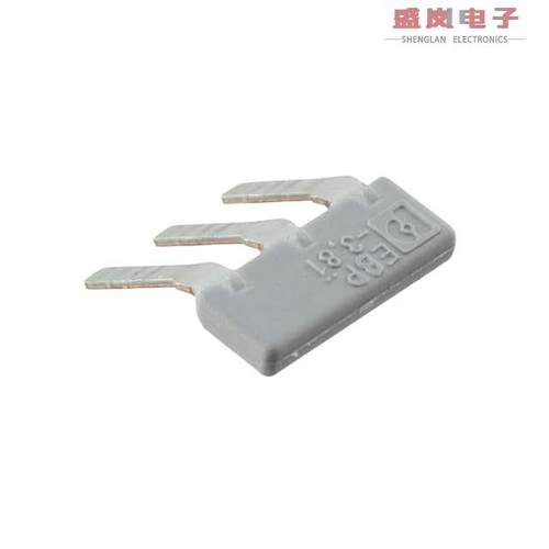 原装正品1733505[JUMPER TERM BLK 3POS FLAT PIN]