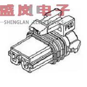 原装正品12191968[汽车 2P F CONNECTOR ASSY LT