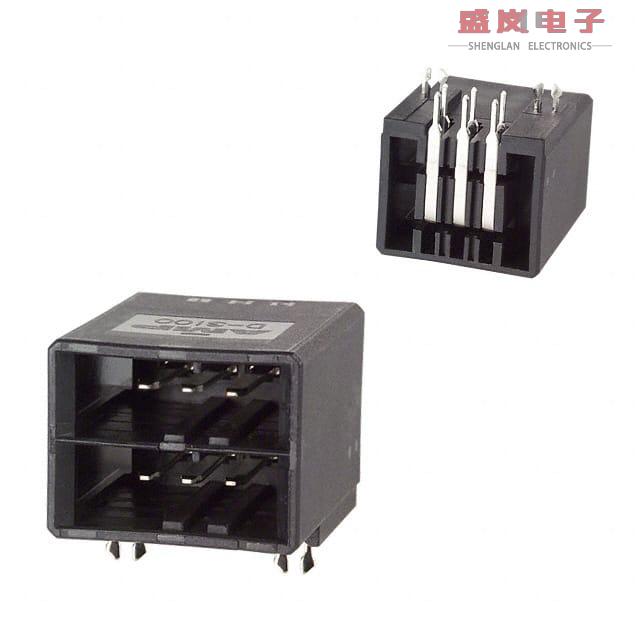 原装正品1-178137-5[CONN HEADER R/A 6POS 3.81MM]
