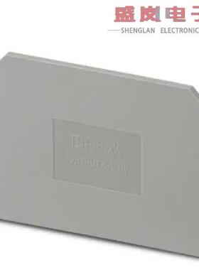 原装正品3070147[CONN TERM BLK END PLATE GRAY]